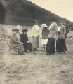 Sheringham 1913 MISS BISLAND perhaps - ANGELIQUE ZARIFI (née Vagliano) - NETTA ZARIFI (née Vlasto) - FANNY ZARIFI (m. de Demandolx) - FANNY RODOCANA